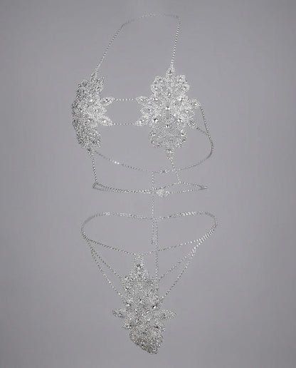 Icon Rhinestone Lingerie Set